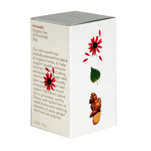 Love Tea Immunity Pyramid Tea Bags 20 pack