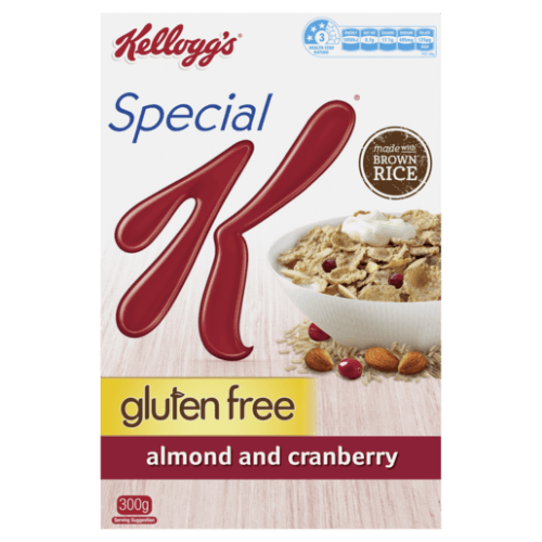 Kellogg's Special K Gluten Free Almond & Cranberry Breakfast Cereal