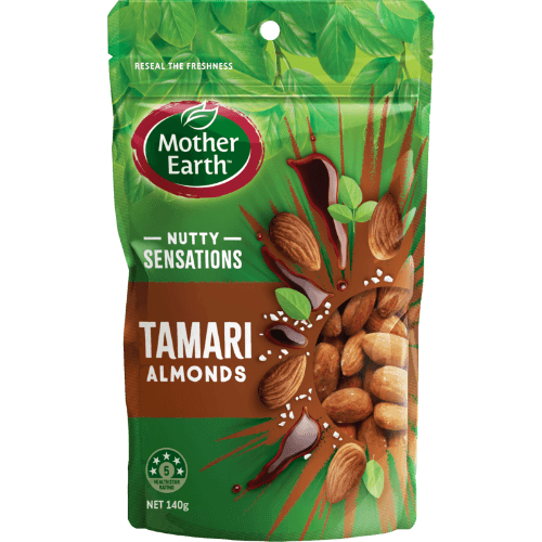 Mother Earth Nutty Sensations Tamari Almonds