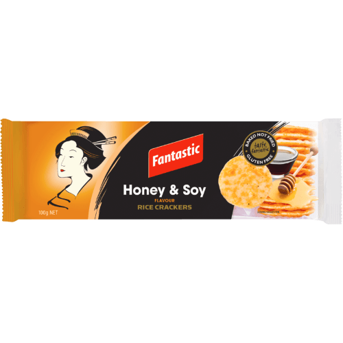 Fantastic Honey & Soy Rice Crackers 100 g