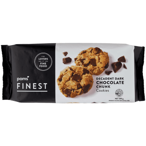 Pams Finest Decadent Dark Chocolate Chunk Cookies
