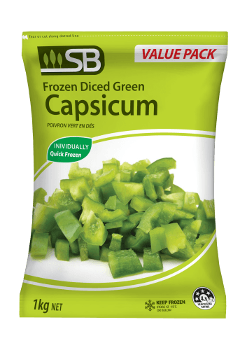 SB Green Diced Capsicum