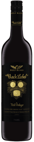 Wolf Blass Black Label 31st Vintage Cabernet Sauvignon Shiraz Malbec 750 mL