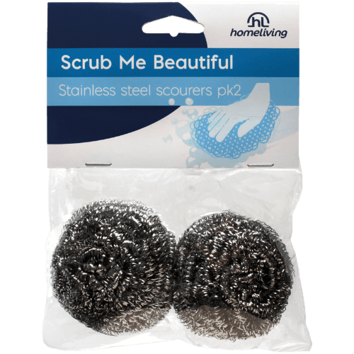 Homeliving Stainless Steel Scourers