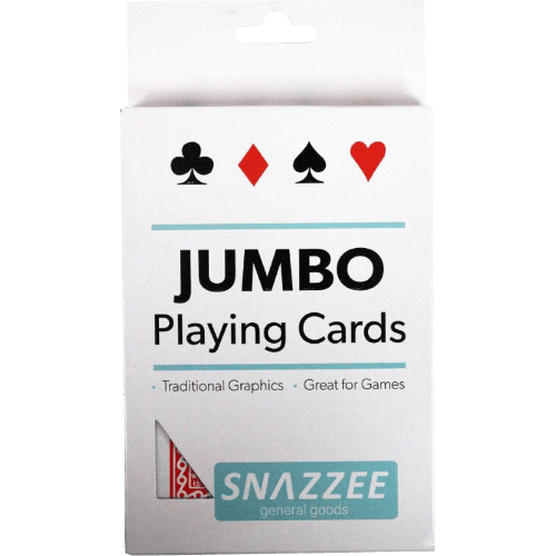 Snazzee Jumbo Playing Cards