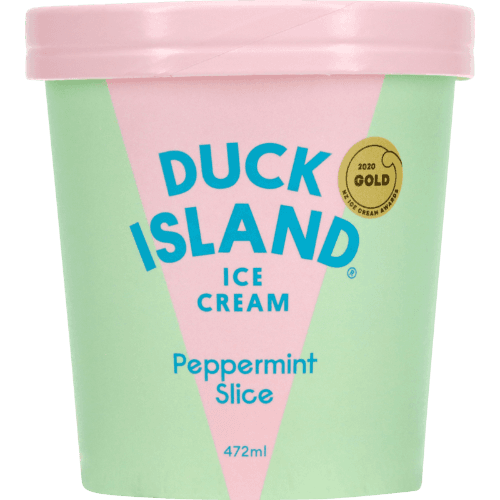 Duck Island Peppermint Slice Ice Cream