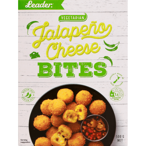Leader Vegetarian Jalepeno Cheese Bites