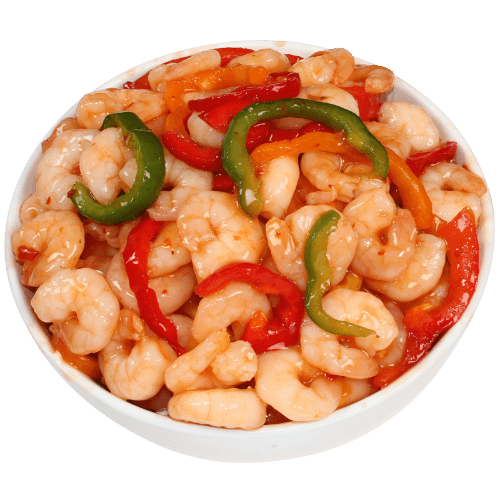 Sweet Chili Prawn Salad per kg