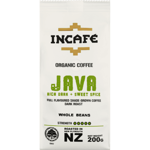 IncaFe Organic Coffee Java Whole Coffee Beans
