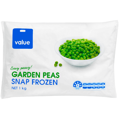 Value Garden Peas 1 kg