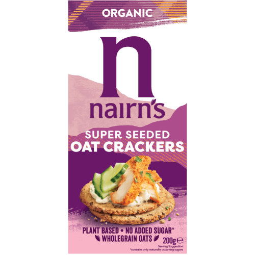 Nairn's Organic Super Seeded Oat Crackers