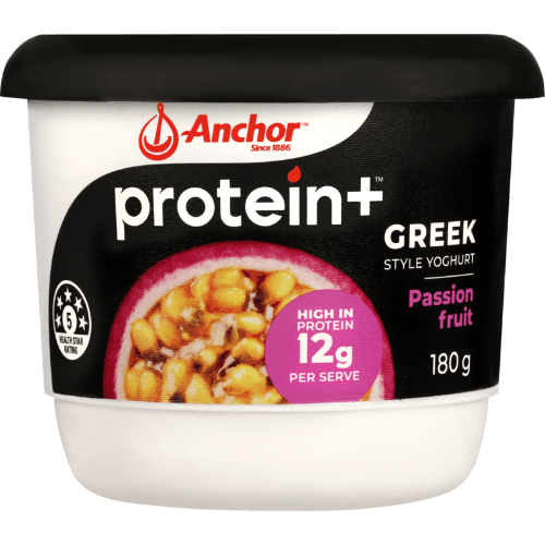 Anchor Protein+ Passionfruit Greek Style Yoghurt