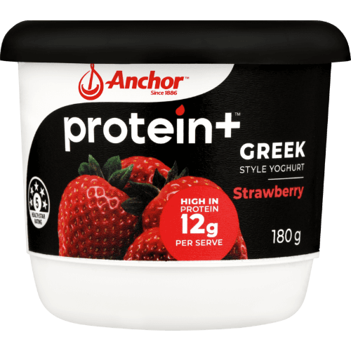 Anchor Protein+ Strawberry Greek Style Yoghurt