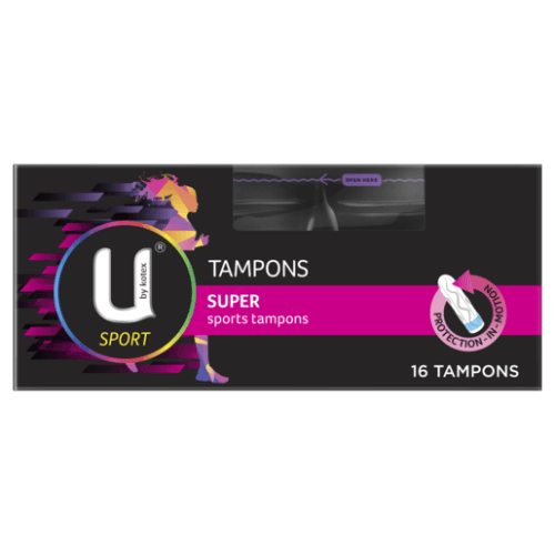 U By Kotex Sport Super Tampons