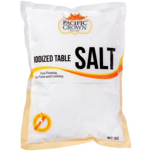 Pacific Crown Iodized Table Salt 1 kg