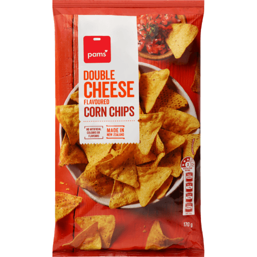 Pams Double Cheese Flavoured Corn Chips