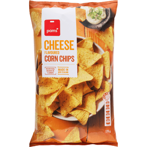Pams Cheese Flavoured Corn Chips