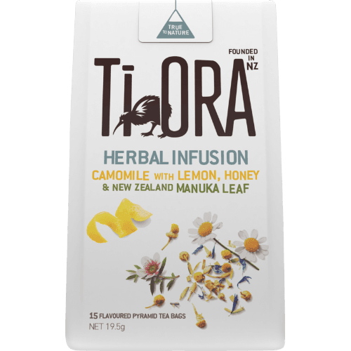 Ti Ora Camomile With Lemon Honey Herbal Tea Bags