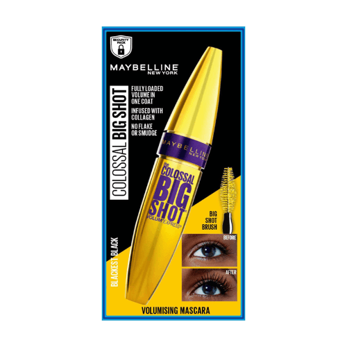 Maybelline New York Colossal Big Shot Volumizing Blackest Black Mascara