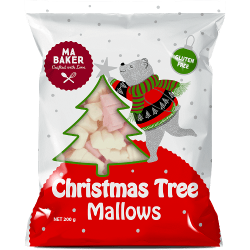 Ma Baker Christmas Tree Mallows