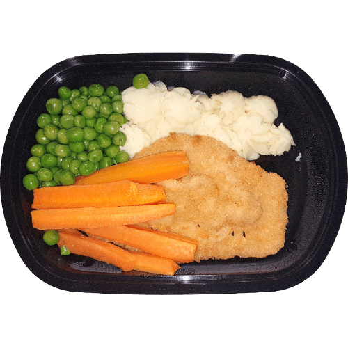 Pork And Apple Schnitzel Meal