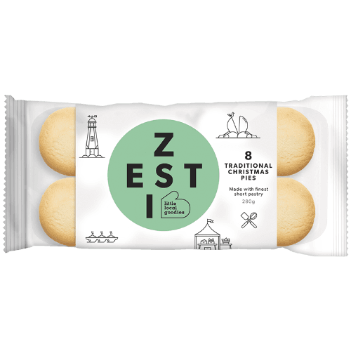 Zesti Traditional Christmas Pies 280 g