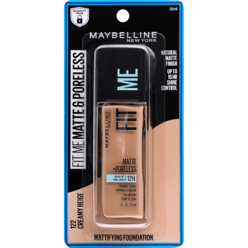 Maybelline New York Fit Me! Matte & Poreless Creamy Beige Foundation