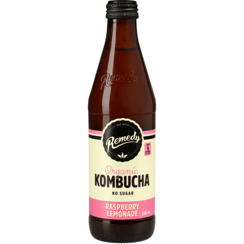 Remedy Raspberry Lemonade Organic Kombucha