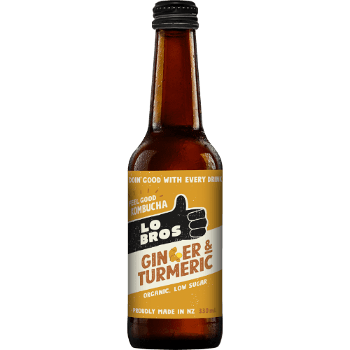 Lo Bros Ginger & Turmeric Kombucha