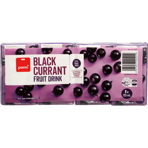Pams Blackcurrant Fruit Drink