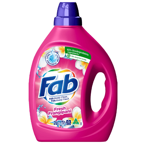 Fab Fresh Frangipani Laundry Detergent Liquid