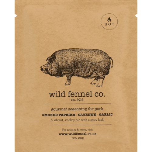 Wild Fennel Co.  Smoked Paprika, Cayenne & Garlic Port Seasoning