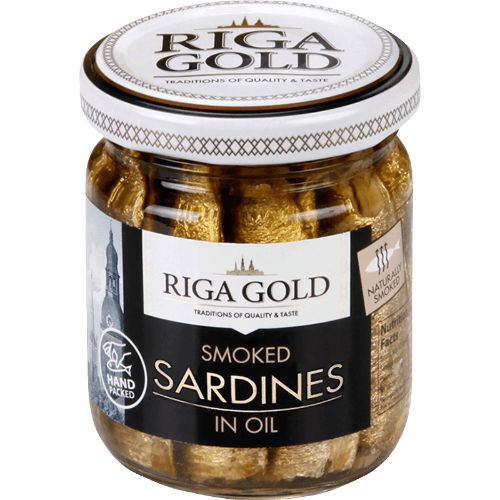 Riga Gold Smoked Sardines In Oil