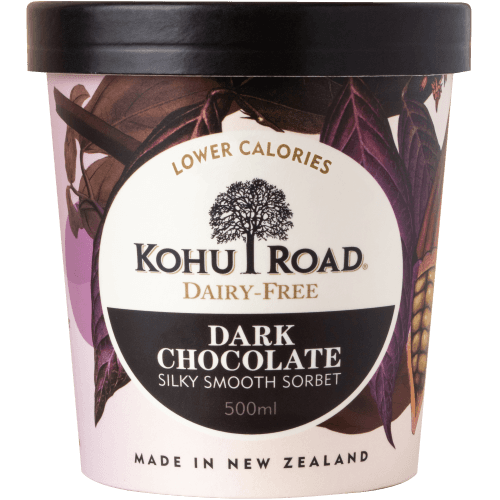 Kohu Road Dairy Free Dark Chocolate Sorbet