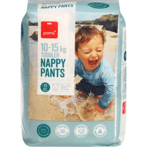 Pams Nappy Pants 10-15kg Toddler