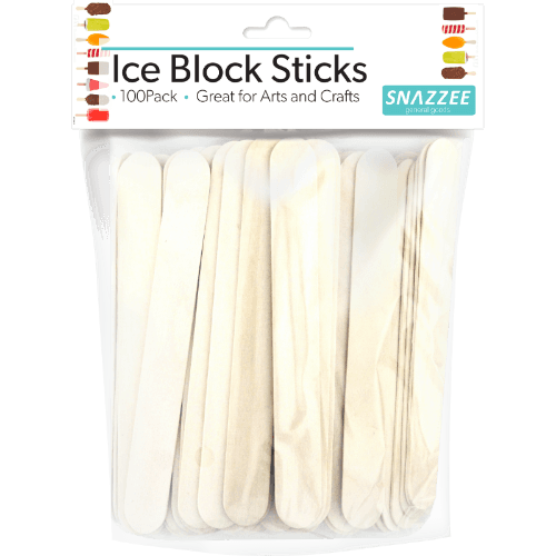 Snazzee Ice Block Sticks 100s