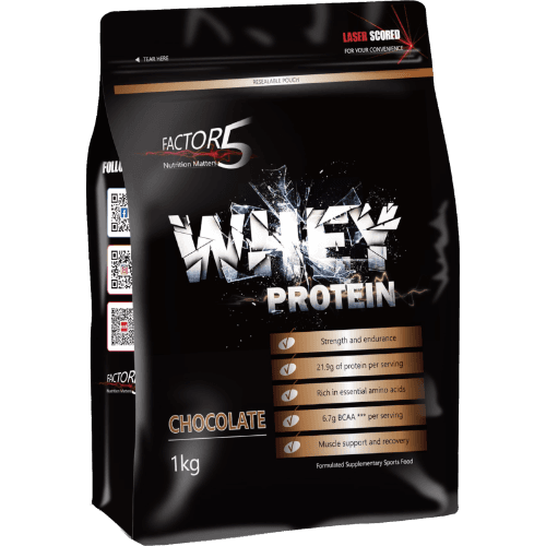 Factor 5 Chocolate Whey Protein Concentrate 1 kg