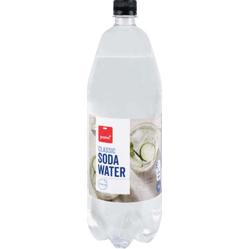 Pams Classic Soda Water 1.5 L