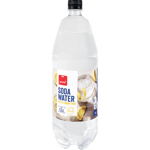 Pams Soda With Twist Of Lemon 1.5 L