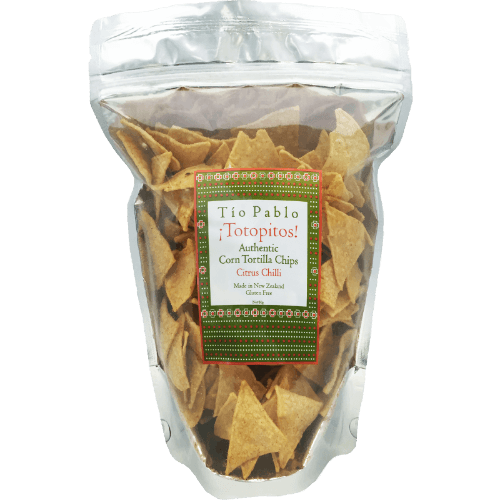 Tio Pablo Totopitos Citrus Chilli Authentic Corn Tortilla Chips