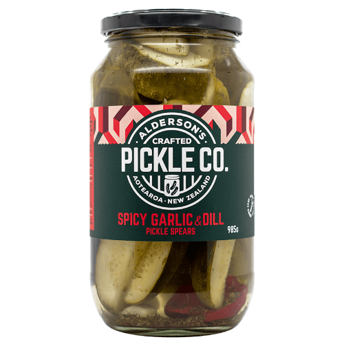 Alderson's Spicy Garlic & Dill Pickle Spears