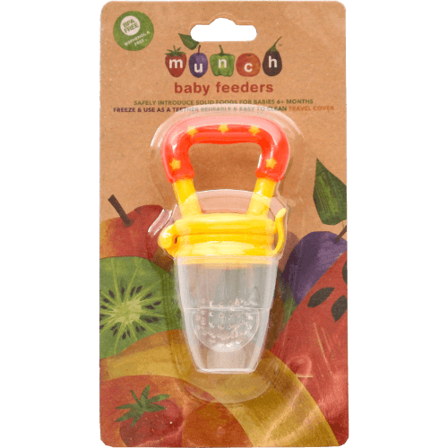 Munch Cupboard Yellow Baby Feeder
