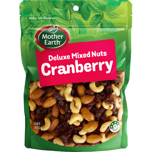 Mother Earth Cranberry Deluxe Mixed Nuts