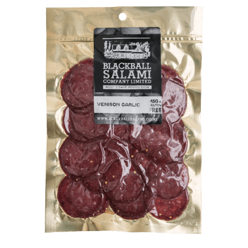 Blackball Salami Company Limited Venison Garlic Salami 100 g