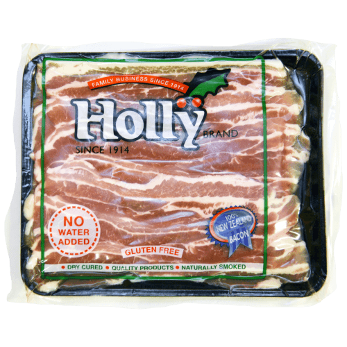 Holly Brand Dry Cured Middle Bacon