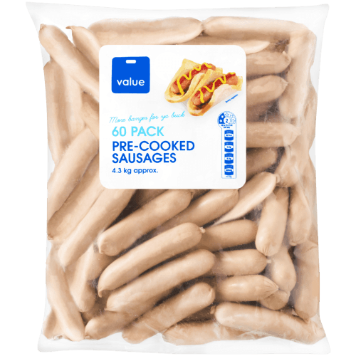 Value Pre-Cooked Sausages