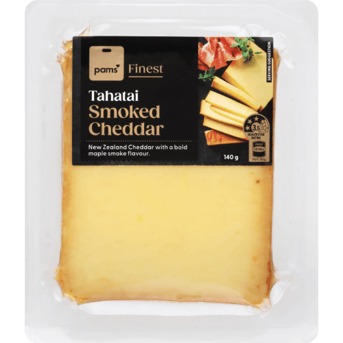 Pams Finest Tahatai Smoked Cheddar Cheese