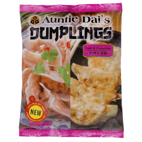 Auntie Dai's Pork & Coriander Dumplings