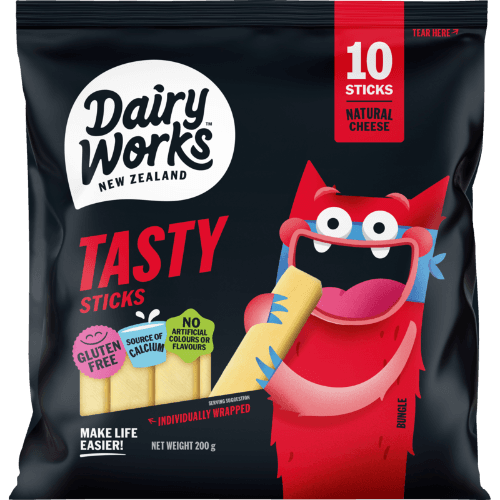 Dairyworks Tasty Natural Cheese Sticks
