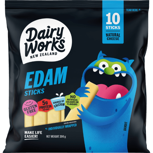 Dairyworks Edam Natural Cheese Sticks